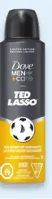 Walmart Dove Men + Care Ted Lasso deodorant offer