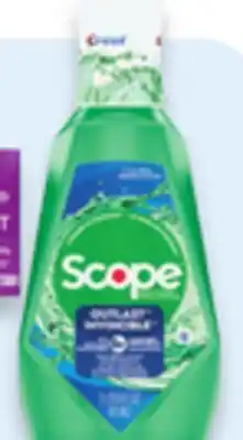 Walmart Scope Outlast mouthwash offer