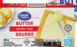 Walmart Great Value butter offer