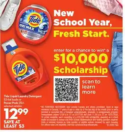 Longo's Liquid Laundry Detergent offer