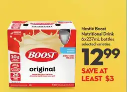 Longo's Boost Nutritional Drink offer