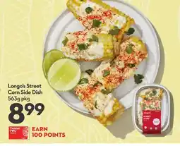 Longo's Street Corn Side Dish offer