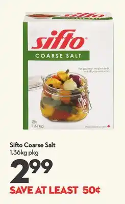 Longo's Coarse Salt offer
