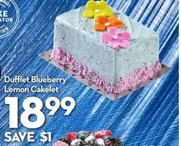 Longo's Dufflet Blueberry Lemon Cakelet offer