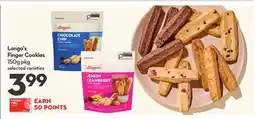 Longo's Finger Cookies offer