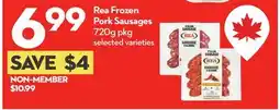 Longo's Frozen Pork Sausages offer