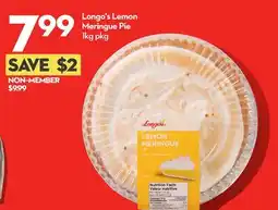 Longo's Lemon Meringue Pie offer