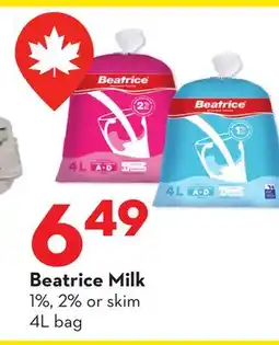 Longo's Milk offer