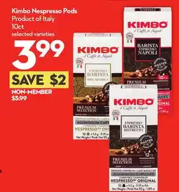 Longo's Nespresso Pods offer