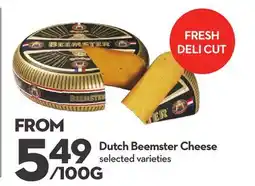 Longo's Dutch Beemster Cheese offer