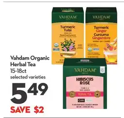 Longo's Organic Herbal Tea offer