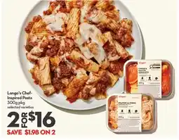 Longo's Chef-Inspired Pasta offer