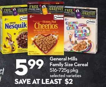 Longo's Family Size Cereal offer