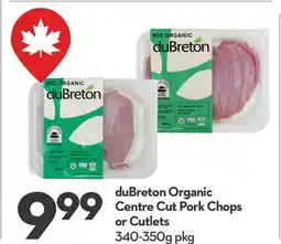 Longo's Organic Centre Cut Pork Chops or Cutlets offer