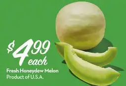 Longo's Fresh Honeydew Melon offer
