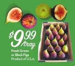 Longo's Fresh Green or Black Figs offer