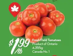 Longo's Fresh Field Tomatoes offer