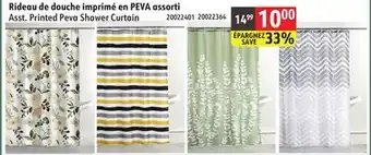 Sushi Shop Asst. Printed Peva Shower Curtain offer