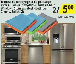 Sushi Shop Window - Stainless Steel - Bathroom Clean & Polish Kit offer