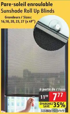 Sushi Shop Sunshade Roll Up Blinds offer