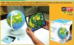Sushi Shop SHIFU - Interactive Kids Globe with 1000+ Facts on Animals, Places & Monuments offer