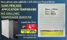 Sushi Shop Self-Adhesive Pleated Blinds offer