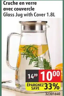 Sushi Shop Glass Jug with Cover offer