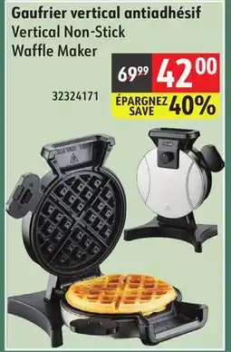Sushi Shop Vertical Non-Stick Waffle Maker offer