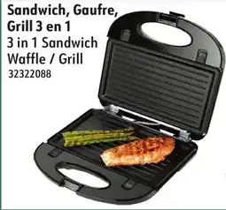 Sushi Shop 3 in 1 Sandwich Waffle / Grill offer