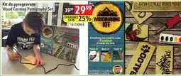 Sushi Shop Wood Carving Pyrography Set offer