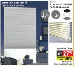 Sushi Shop Cellular blinds Cordless offer