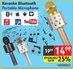 Sushi Shop Karaoke Bluetooth Portable Microphone offer