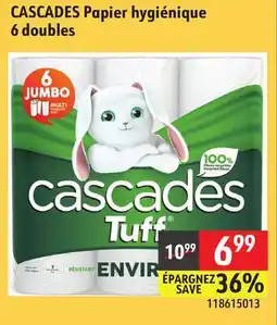 Sushi Shop CASCADES Papier hygiénique 6 doubles offer