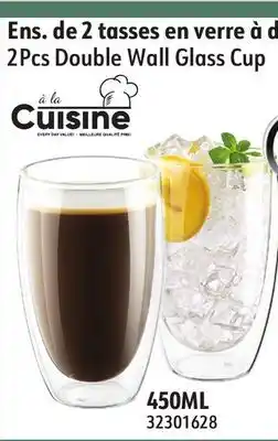Sushi Shop 2Pcs Double Wall Glass Cup offer
