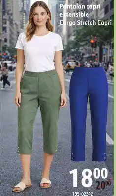 Sushi Shop Cargo Stretch Capri offer