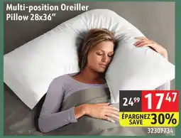 Sushi Shop Multi-position Oreiller Pillow 28x36 offer