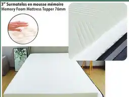 Sushi Shop Memory Foam Mattress Topper 76mm offer