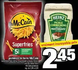 Super C McCain pommes de terre offer