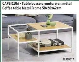 Sushi Shop CAPSICUM - Coffee table Metal Frame offer