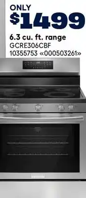 RONA Frigidaire Gallery 6.3 cu. ft. range offer