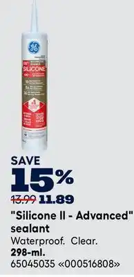 RONA GE Silicone II - Advanced sealant offer