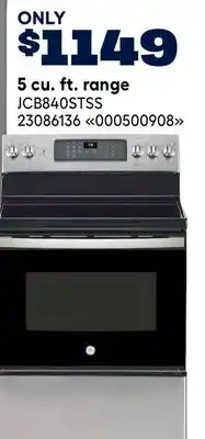 RONA 5 cu. ft. range offer