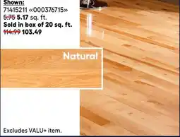 RONA Hardwood flooring offer