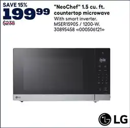 RONA LG NeoChef 1.5 cu. ft. countertop microwave offer