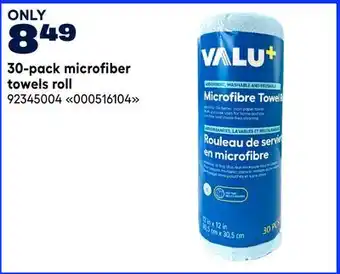 RONA VALU+ 30-pack microfiber towels roll offer