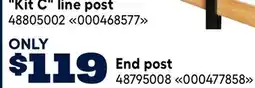 RONA End post offer