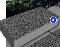 RONA Old Castle Litho patio slab 8 x 16 offer
