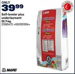 RONA MAPEI Self-leveler plus underlayment 22.7-kg offer