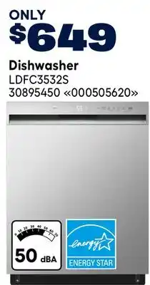 RONA LG Dishwasher offer