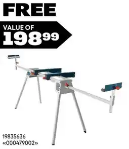 RONA Bosch 16.5-in W x 50-in L Metal Folding-Leg Mitre Saw Stand for 8.5/10/12-in Mitre Saws offer